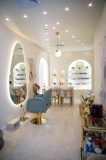 The warm, welcoming BellaPharma salon