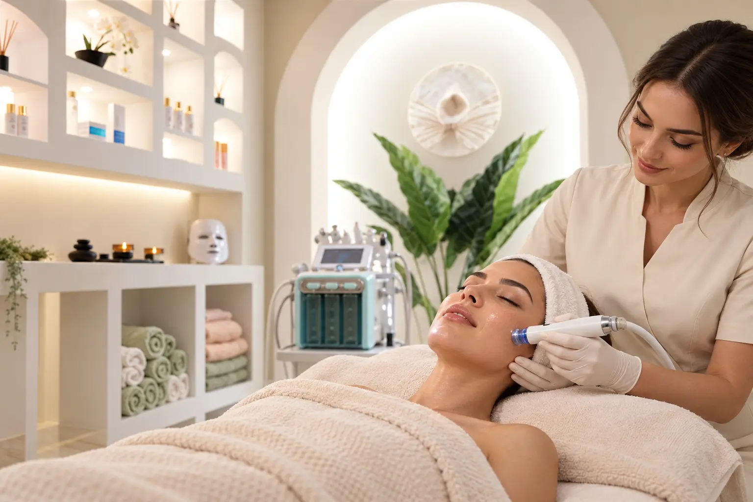 Facial and skin treatment